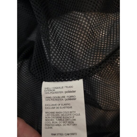 Callaway Jacket Men's Size Medium Gray Mesh Lined Full Zip Windbreaker Hooded - Picture 11 of 12